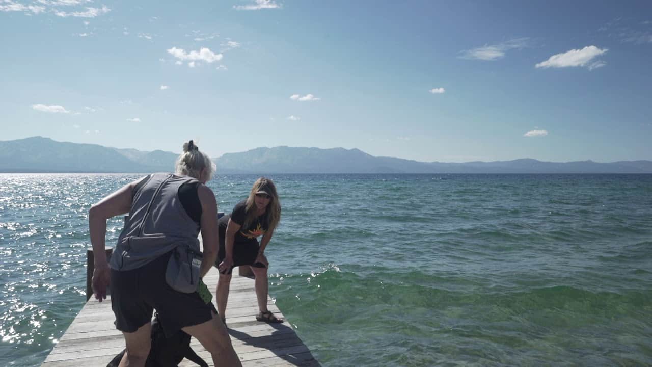 A vibrant dog park bathed in sunlight features abundant greenery with mature trees, offering ample shade for leisurely outdoor activities. In the distance is a well-equipped playground that presents an additional activity area. An inviting picnic table spreads out nearby, ideal for enjoying meals al fresco or taking relaxing breaks from play. A neatly-placed trash bin aids in maintaining the park's cleanliness for everyone's enjoyment. Dominating the scene is a generously wide dirt path gracefully curving through the expanse of grass, promising exploratory walks and lively fetch games.