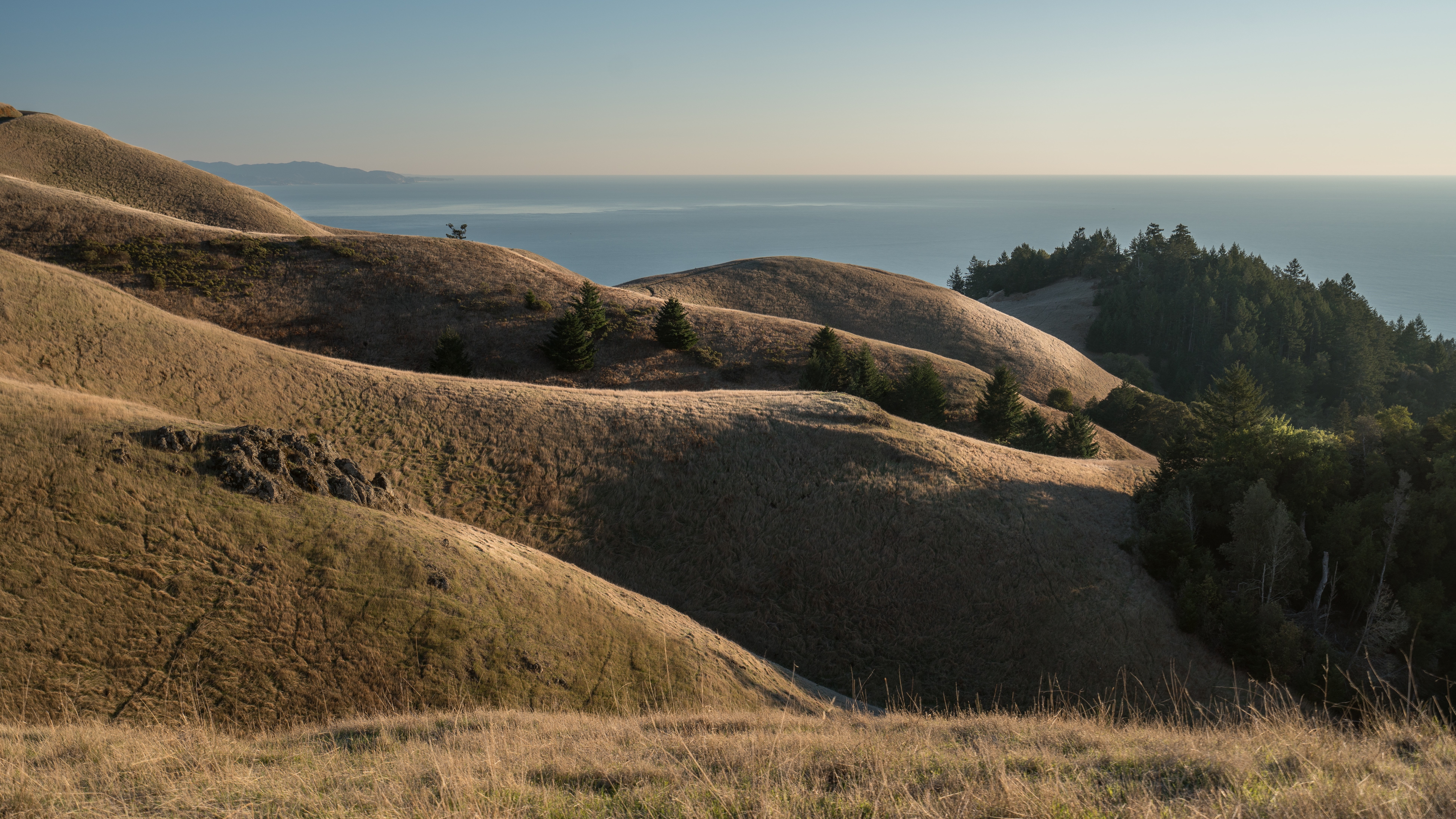 Hike-in breakfast with a view