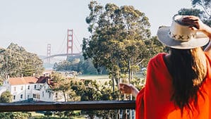A vibrant dog park bathed in sunlight features abundant greenery with mature trees, offering ample shade for leisurely outdoor activities. In the distance is a well-equipped playground that presents an additional activity area. An inviting picnic table spreads out nearby, ideal for enjoying meals al fresco or taking relaxing breaks from play. A neatly-placed trash bin aids in maintaining the park's cleanliness for everyone's enjoyment. Dominating the scene is a generously wide dirt path gracefully curving through the expanse of grass, promising exploratory walks and lively fetch games.