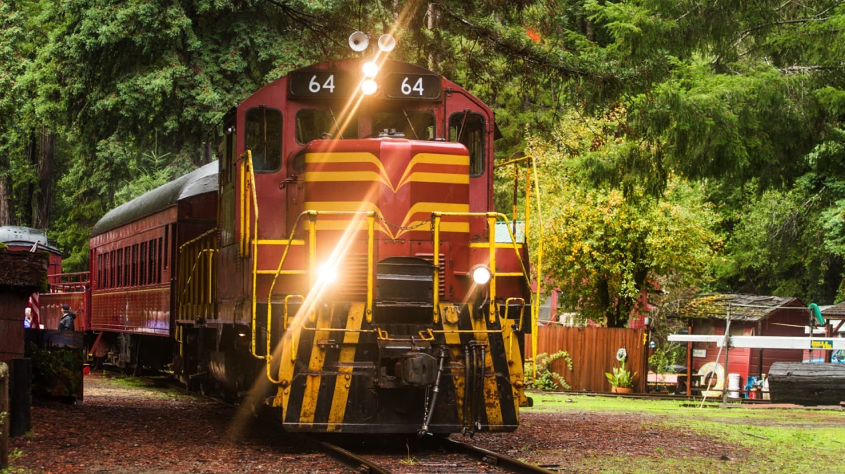 Skunk Train engine