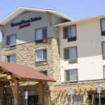 A vibrant dog park bathed in sunlight features abundant greenery with mature trees, offering ample shade for leisurely outdoor activities. In the distance is a well-equipped playground that presents an additional activity area. An inviting picnic table spreads out nearby, ideal for enjoying meals al fresco or taking relaxing breaks from play. A neatly-placed trash bin aids in maintaining the park's cleanliness for everyone's enjoyment. Dominating the scene is a generously wide dirt path gracefully curving through the expanse of grass, promising exploratory walks and lively fetch games.