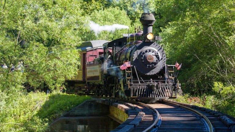 Skunk Train Fort Bragg Depot