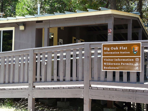 Tuolumne County North/Big Flat entrance building