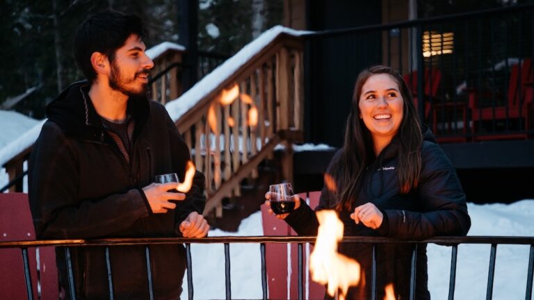 A vibrant dog park bathed in sunlight features abundant greenery with mature trees, offering ample shade for leisurely outdoor activities. In the distance is a well-equipped playground that presents an additional activity area. An inviting picnic table spreads out nearby, ideal for enjoying meals al fresco or taking relaxing breaks from play. A neatly-placed trash bin aids in maintaining the park's cleanliness for everyone's enjoyment. Dominating the scene is a generously wide dirt path gracefully curving through the expanse of grass, promising exploratory walks and lively fetch games.