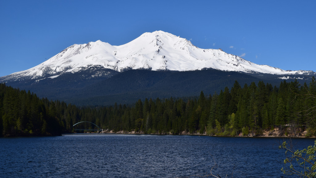 Mt. Shasta from Lake Siskiyou