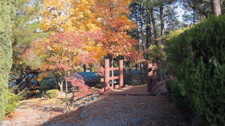 Auburn California Fairgrounds Footbridge.