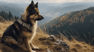 Majestic Mountains dog